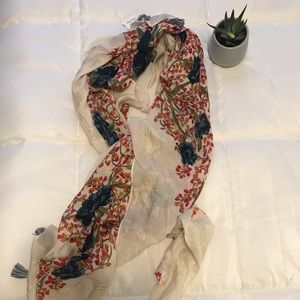💙J Jill floral scarf💙
